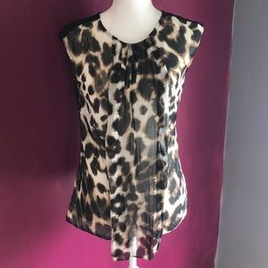 Animal print Worthington top
